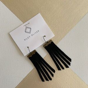 The “Boulder” - Fringe Earring